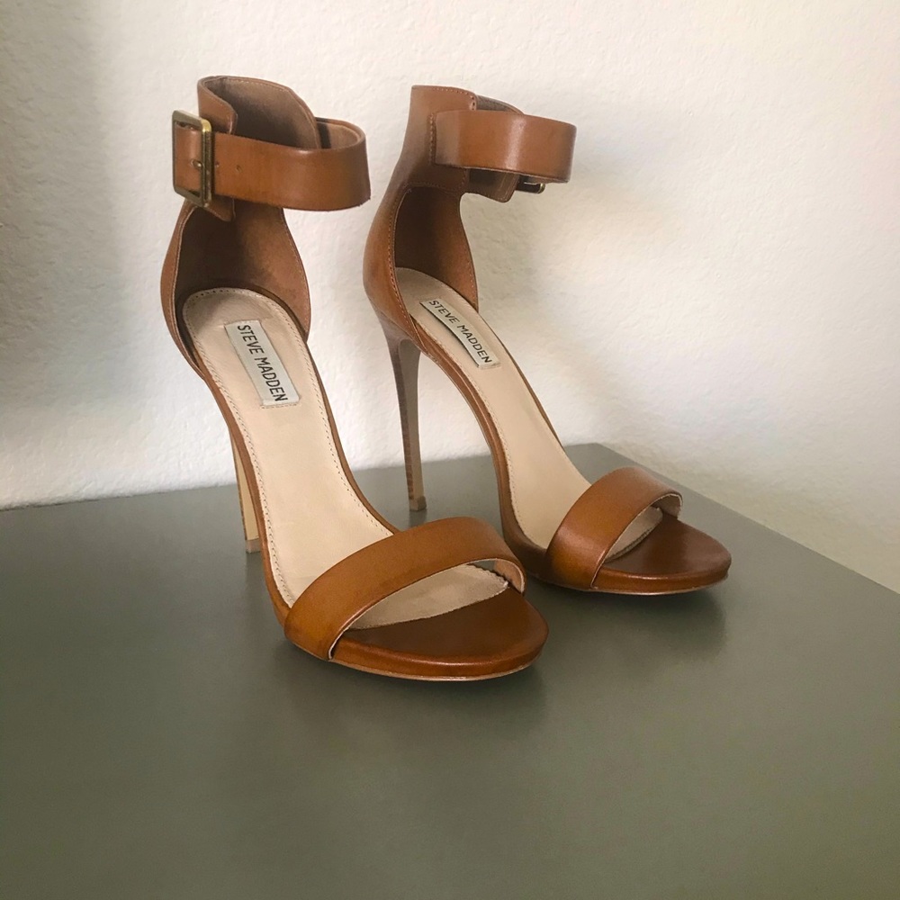 COPY - Steve Madden Brown Leather Sandals